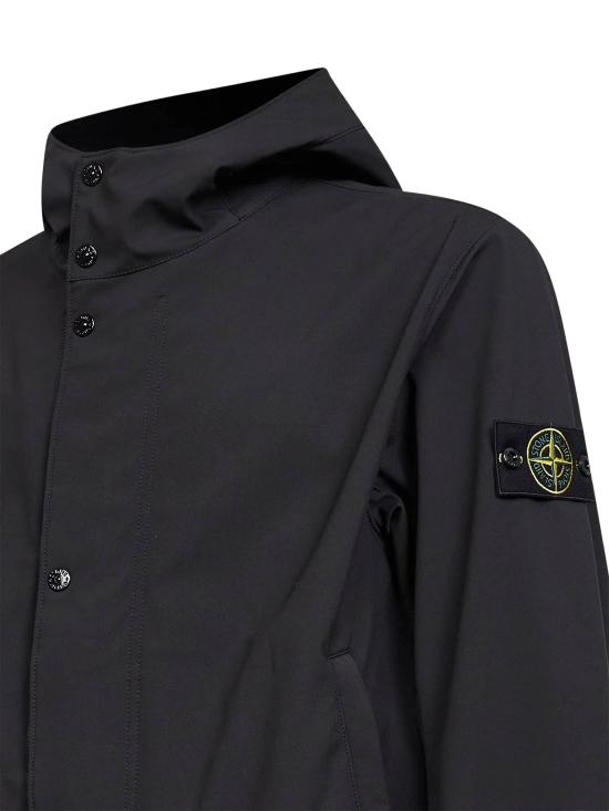 26SS 스톤 아일랜드 수트 자켓 154100118 S0A22V0029 Black - STONE ISLAND