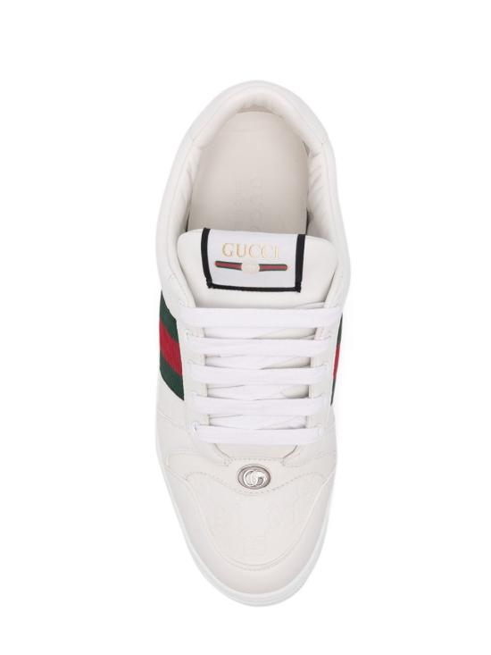 26SS 구찌 스크리너 스니커즈 798785 AADU09094 WH VRV W - GUCCI