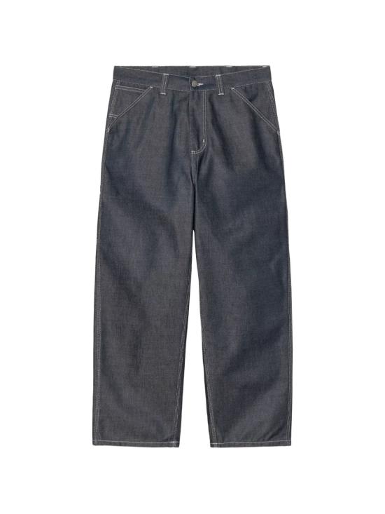 26SS 칼하트 WIP OG 싱글 니 팬츠 I036649 0101BLUE RIGID