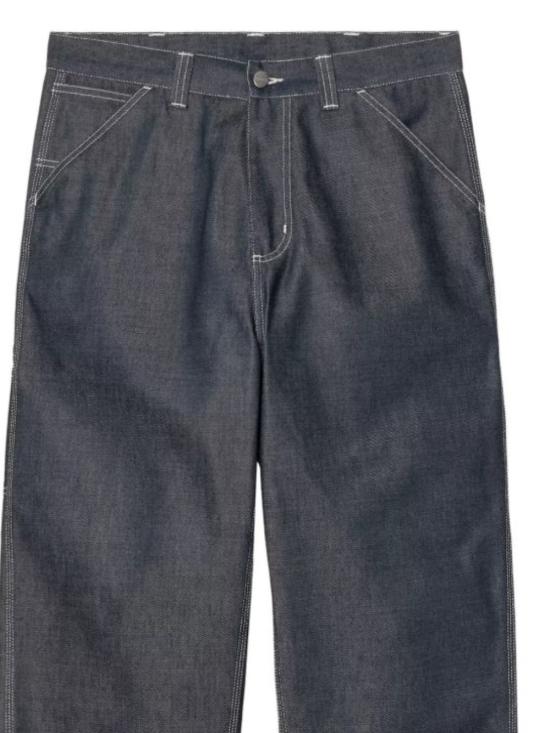 26SS 칼하트 WIP OG 싱글 니 팬츠 I036649 0101BLUE RIGID - CARHARTT WIP