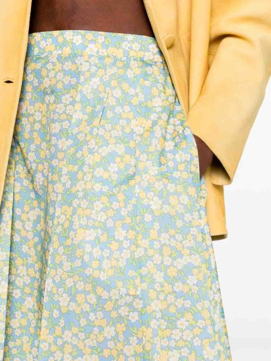 26SS 프라다 미디 스커트 21H03619DISOOOF0061 Light Blue - PRADA