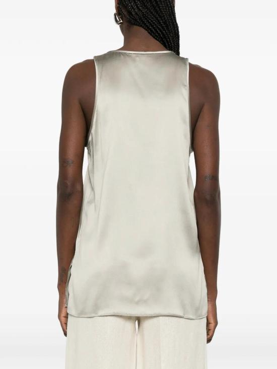 26SS 브루넬로 쿠치넬리 블라우스 M0C59DZ300C9125 Grey - BRUNELLO CUCINELLI