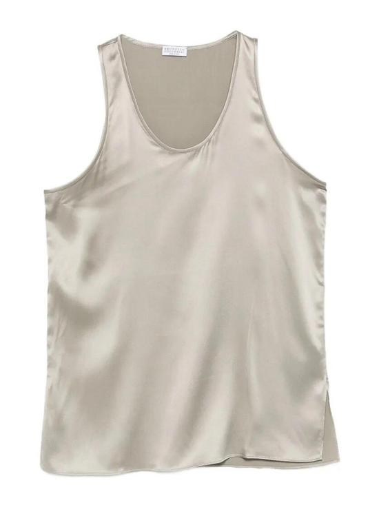 26SS 브루넬로 쿠치넬리 블라우스 M0C59DZ300C9125 Grey