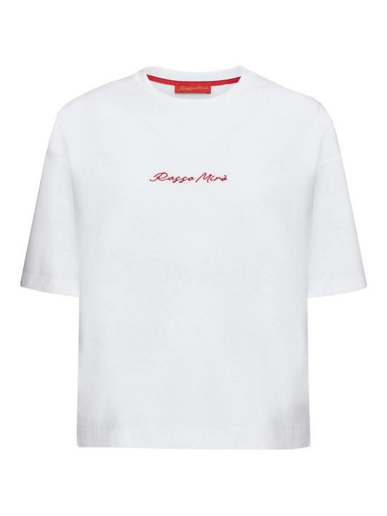 25FW ELENA MIRO` 반팔 티셔츠 G322Z000499N011 White