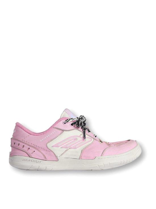 26SS 발렌시아가 햄튼스 미디움 원 아웃 스니커즈 841763WCURS5090 Pink - BALENCIAGA