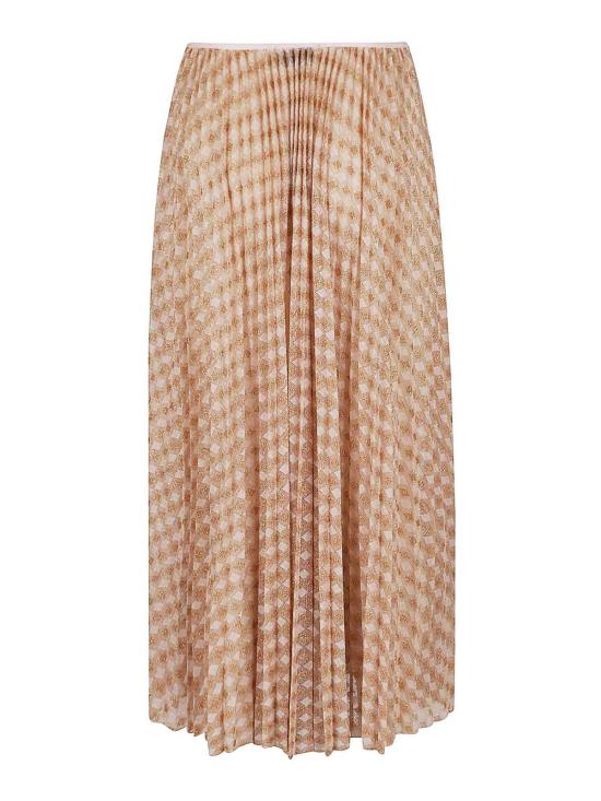 26SS 포르테포르테 미디 스커트 14596MYSKIRTF49A Orange - FORTE FORTE