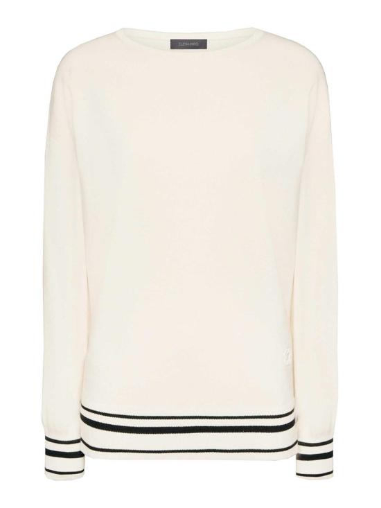 25FW 엘레나미로 긴팔 티셔츠 M453Z000581N0A2 White