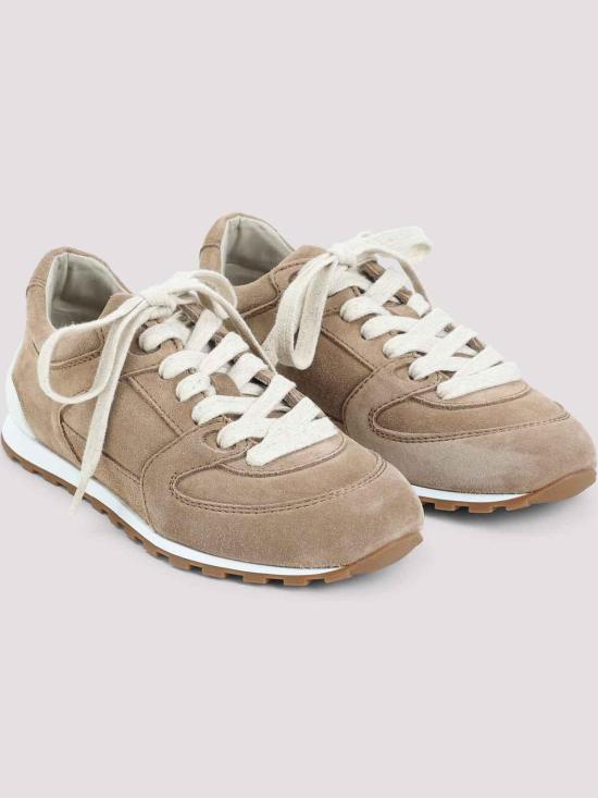 26SS 브루넬로 쿠치넬리 스니커즈 MZSFG3231C2767 Beige - BRUNELLO CUCINELLI