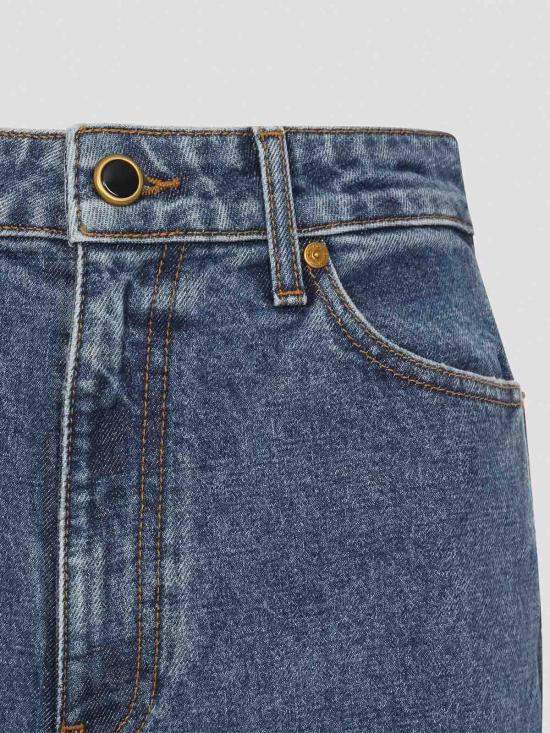 25FW 케이트 플레어 팬츠 1032916009W916009 Denim - KHAITE