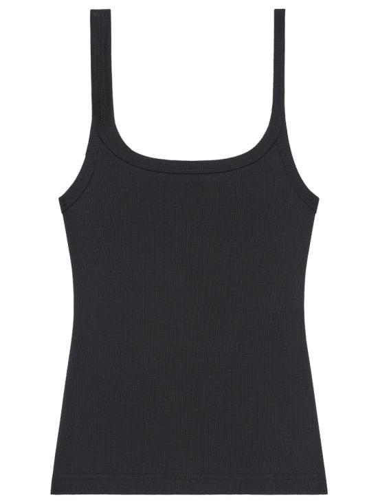 26SS 쿠레쥬 민소매 티셔츠 126JDE153 JS01949999 BLACK - COURREGES