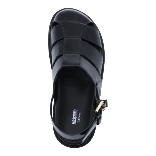 26SS 모스키노 로퍼 MB10073G0OGB0000 Black - MOSCHINO