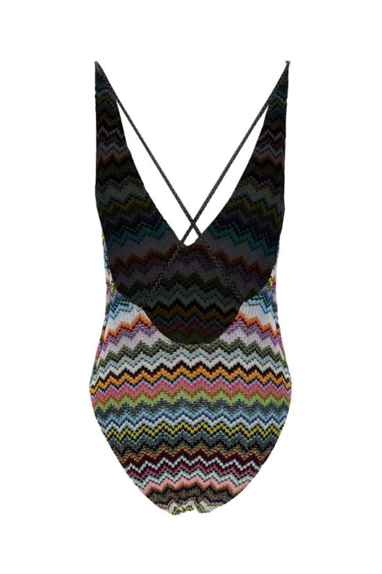 26SS 미소니 원피스 수영복 MC22SP03BR014FSM9YJ Black - MISSONI