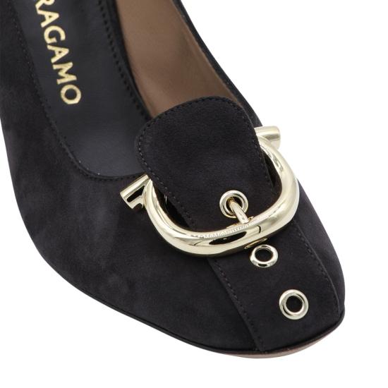 26SS 살바토레 페라가모 힐/펌프스 79046001K953006 Black - SALVATORE FERRAGAMO