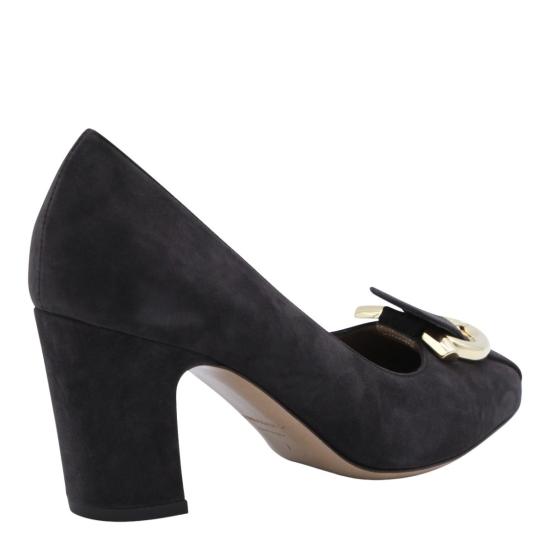 26SS 살바토레 페라가모 힐/펌프스 79046001K953006 Black - SALVATORE FERRAGAMO