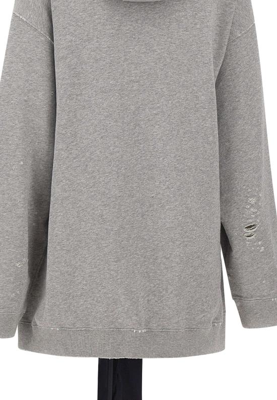 26SS MM6 메종마르지엘라 후디드 스웨트셔츠 윗 글러브 S52DA0083 M25025853M Grey - MM6 MAISON MARGIELA