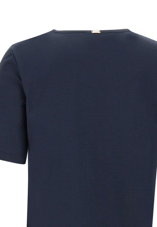 26SS 에르노 반팔 티셔츠 JG000258D M01520639200 Blue - HERNO