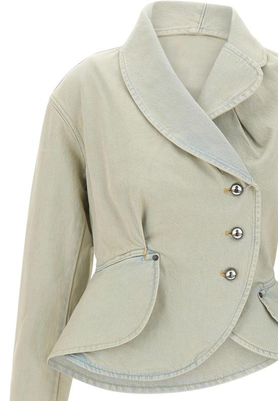 26SS 비비안웨스트우드 자켓 1901001H W01C1B412 Blue - VIVIENNE WESTWOOD