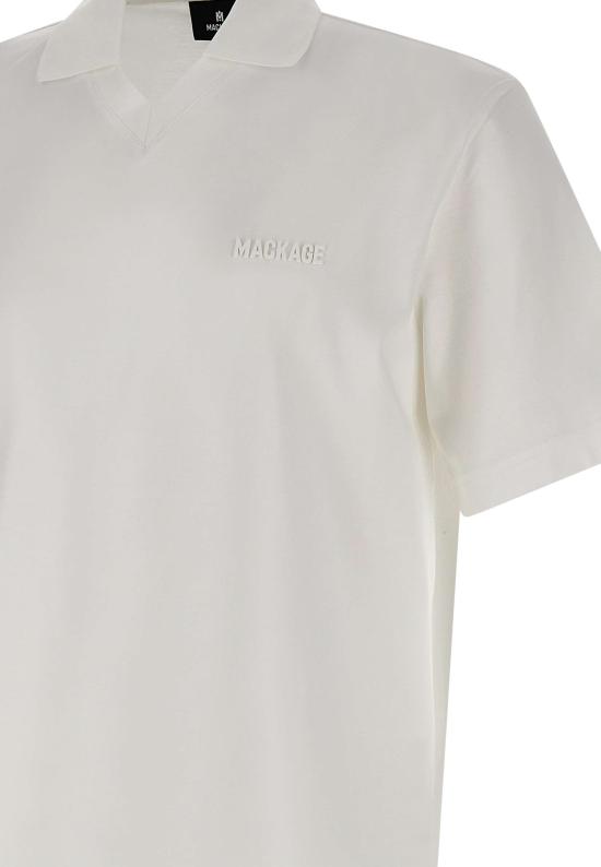 26SS 맥케이지 폴로 티셔츠 MARCO WHITE White - MACKAGE