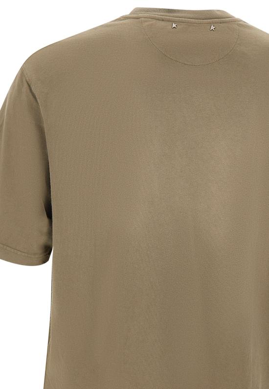 26SS 골든구스 반팔 티셔츠 GUP01873 P00237915878 Green - GOLDEN GOOSE