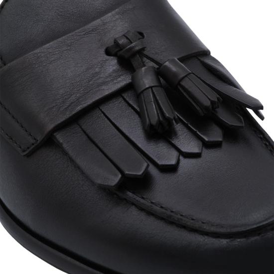 26SS 듀칼 로퍼 DU3399STRAUY188TM00 Black - DOUCAL’S