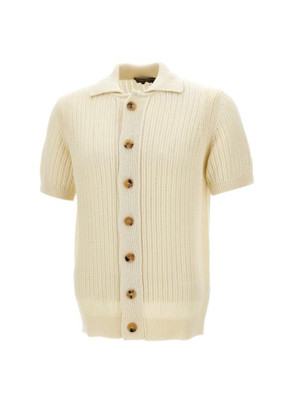 26SS 필리포 드 로렌티스 반팔 셔츠 CA3MC CM7HC021 White