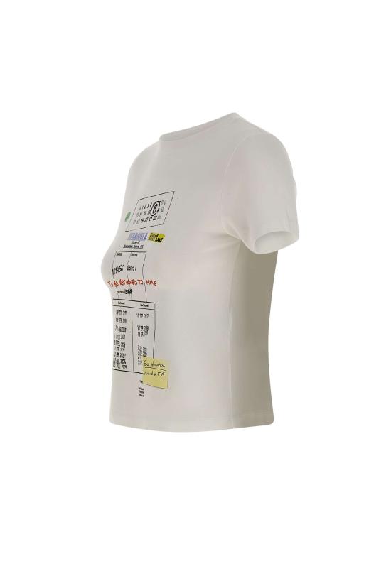 26SS MM6 메종마르지엘라 반팔 티셔츠 S52GC0360 M20185100 White - MM6 MAISON MARGIELA