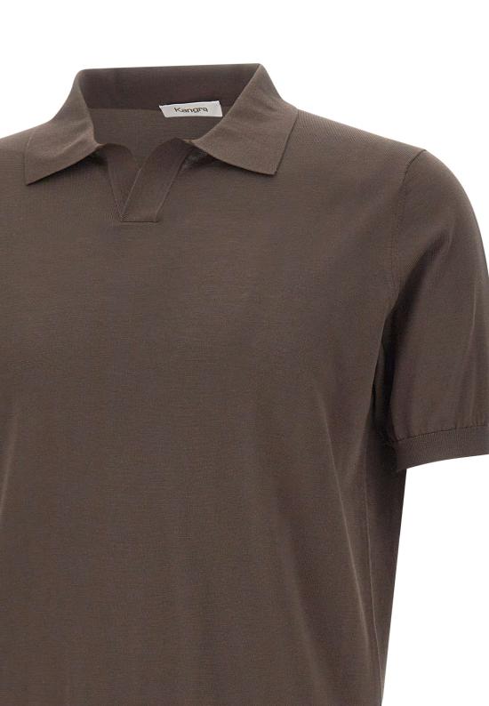 26SS 캉그라 폴로 티셔츠 300423 170 Brown - KANGRA