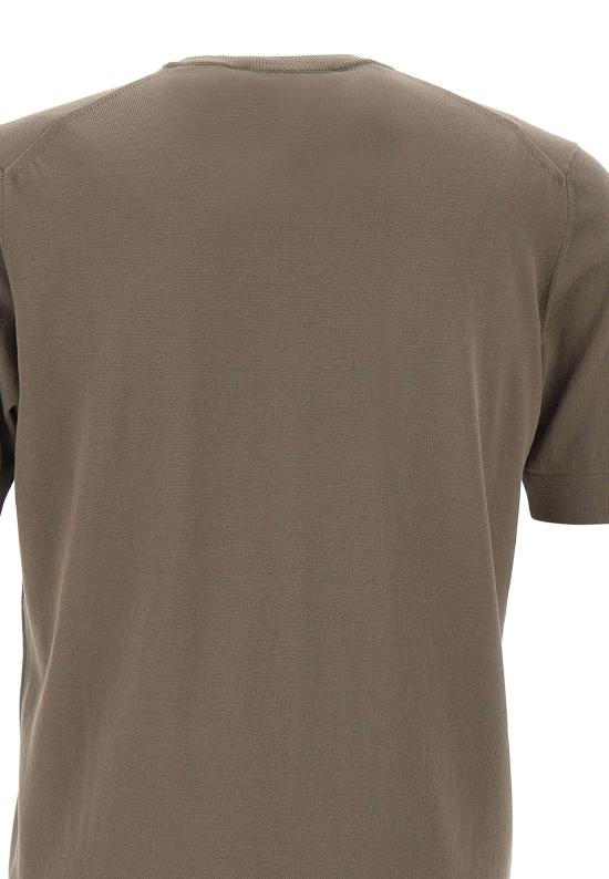 26SS 필리포 드 로렌티스 반팔 티셔츠 TS0MC CR14R530 Green - FILIPPO DE LAURENTIIS