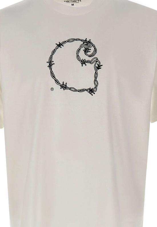 26SS 칼하트 WIP 반팔 티셔츠 I036237 02XX White - CARHARTT WIP