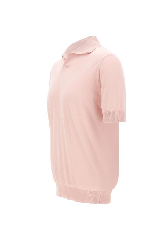 26SS 필리포 드 로렌티스 폴로 티셔츠 PL1MCSKTR CR14R320 Pink - FILIPPO DE LAURENTIIS