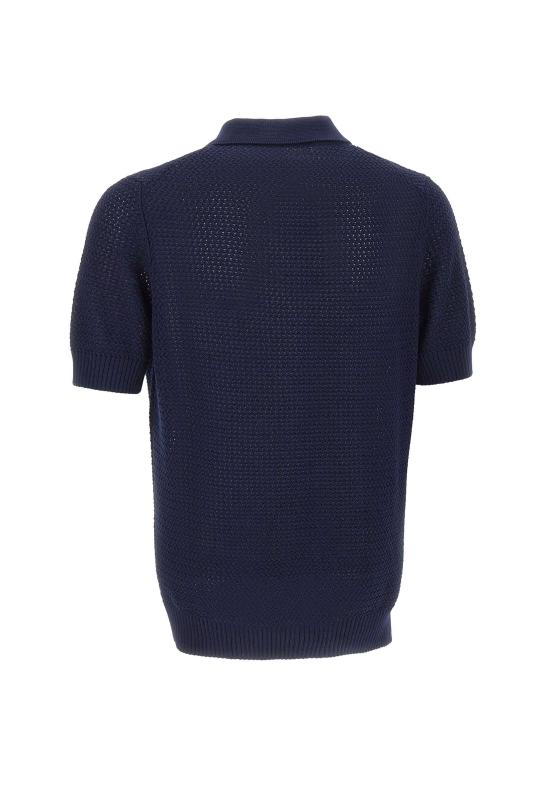 26SS 필리포 드 로렌티스 폴로 티셔츠 PL3MCSK CM7B891 Blue - FILIPPO DE LAURENTIIS