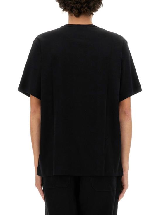 25SS 헬무트랭 반팔 티셔츠 O04HM599 001 Black - HELMUT LANG