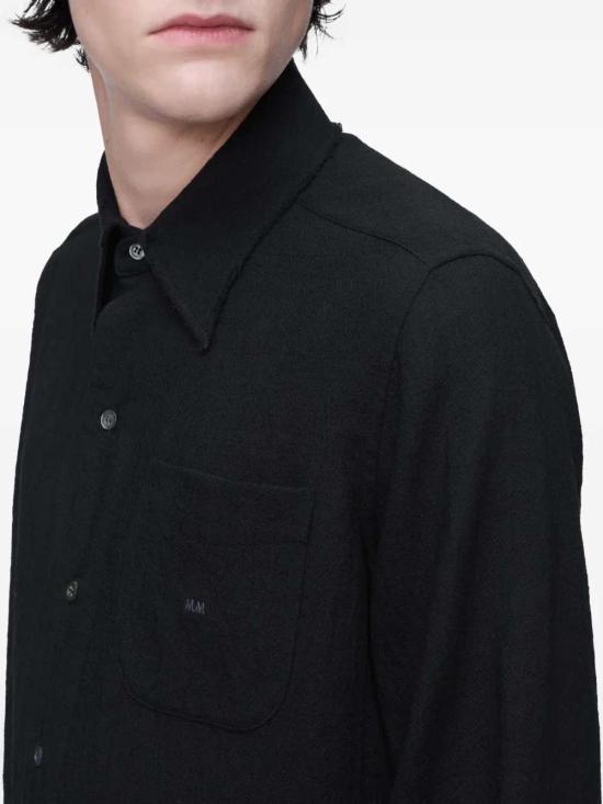 26SS 마르지엘라 긴팔 셔츠 S50DT0065M35749 BLACK - MAISON MARGIELA