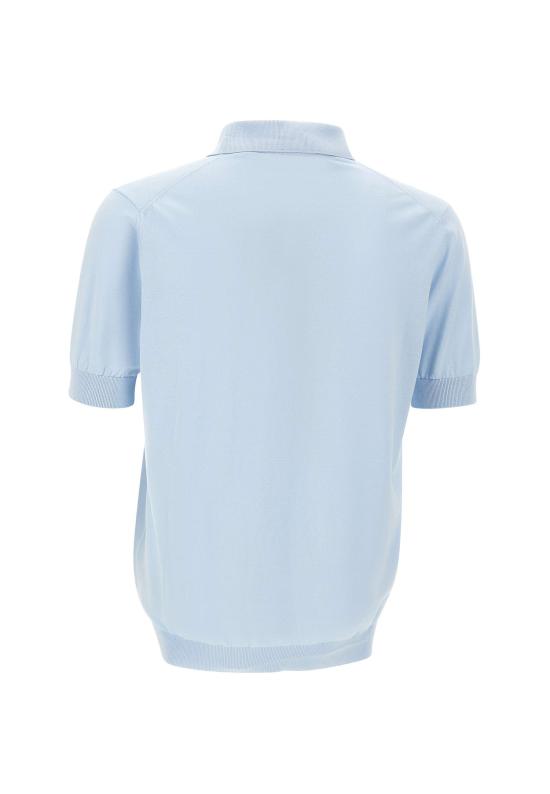 26SS 필리포 드 로렌티스 폴로 티셔츠 PL1MCSKTR CR14R800 Blue - FILIPPO DE LAURENTIIS