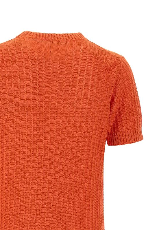 26SS 필리포 드 로렌티스 스웨터 GC3MC CM7CQ230 Orange - FILIPPO DE LAURENTIIS
