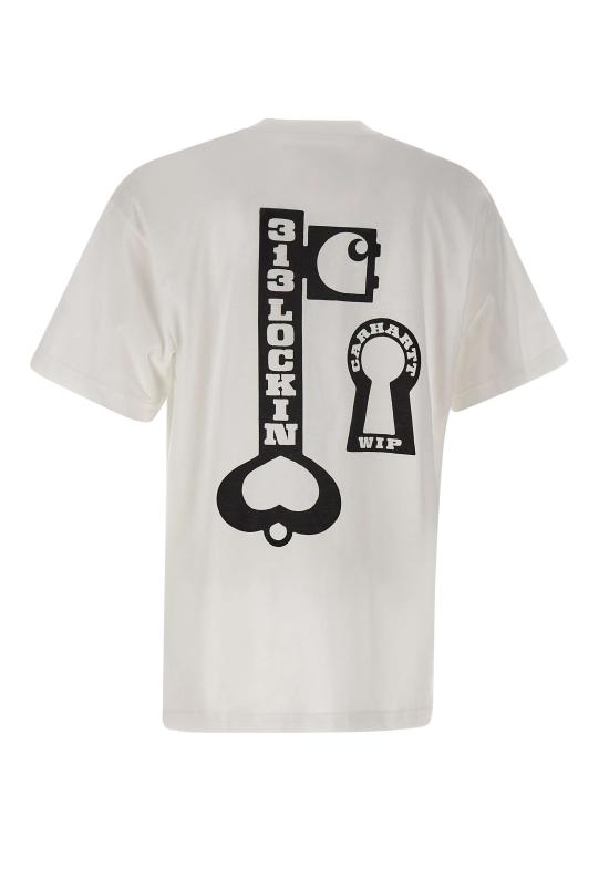 26SS 칼하트 WIP 반팔 티셔츠 I036230 02XX White - CARHARTT WIP