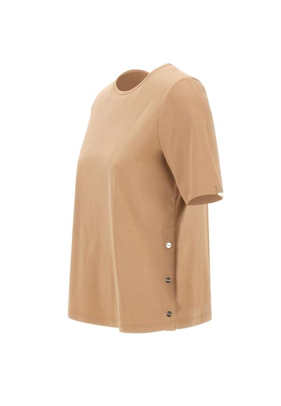 26SS 에르노 반팔 티셔츠 JG000258D M01520632150 Beige - HERNO