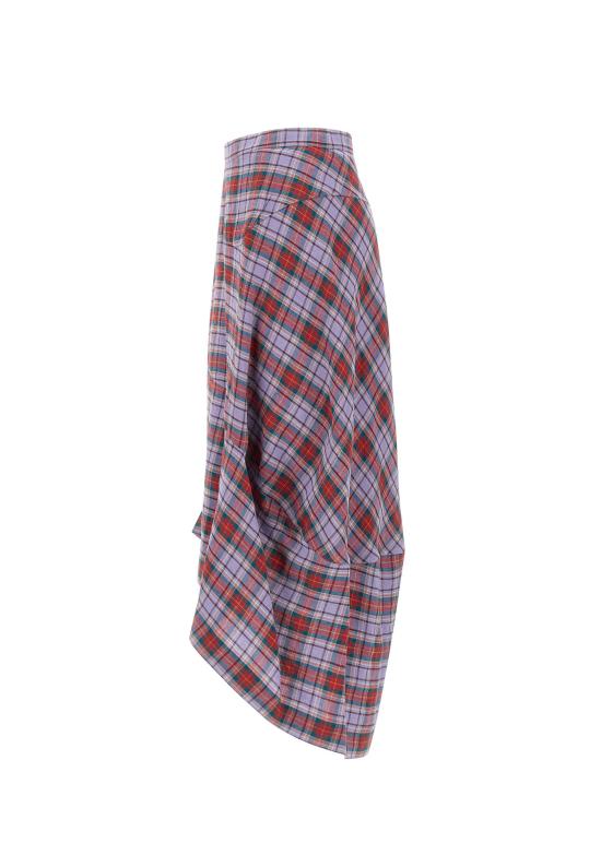 26SS 비비안웨스트우드 미디 스커트 1K01002U W01C6O102 MULTI COLOR - VIVIENNE WESTWOOD