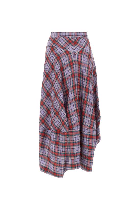 26SS 비비안웨스트우드 미디 스커트 1K01002U W01C6O102 MULTI COLOR - VIVIENNE WESTWOOD