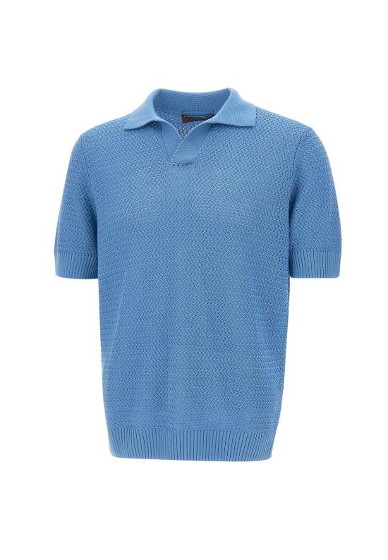 26SS 필리포 드 로렌티스 폴로 티셔츠 PL3MCSK CM7B871 Blue