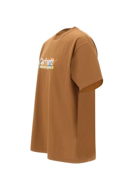 26SS 칼하트 WIP 반팔 티셔츠 I036238 HZXX Brown - CARHARTT WIP
