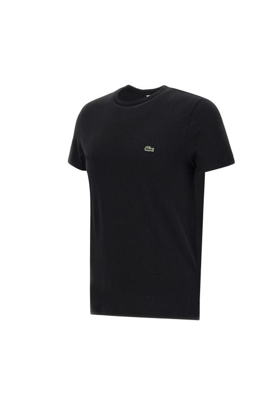  라코스테 피마 코튼 저지 크루넥 티셔츠 TH6709 031 Black - LACOSTE