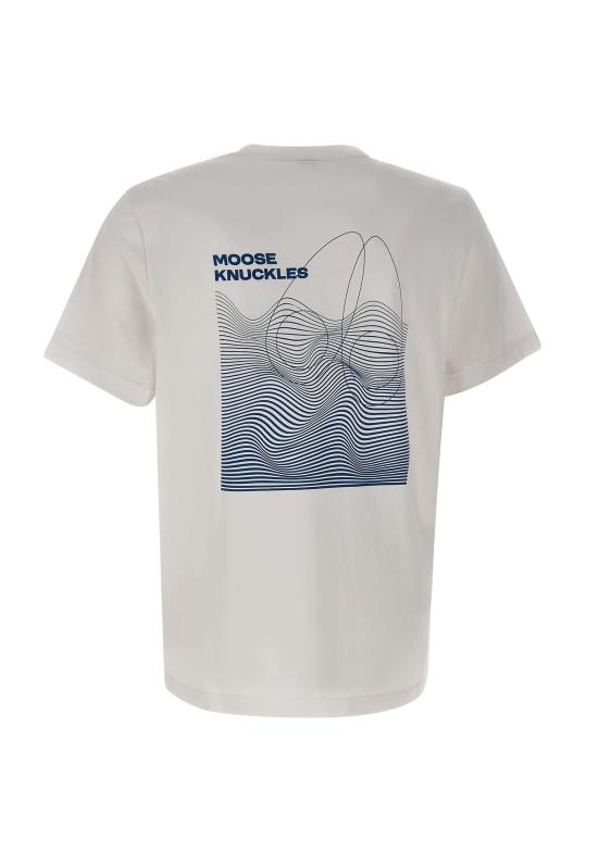 26SS 무스너클 반팔 티셔츠 M16MT734 891 White - MOOSE KNUCKLES