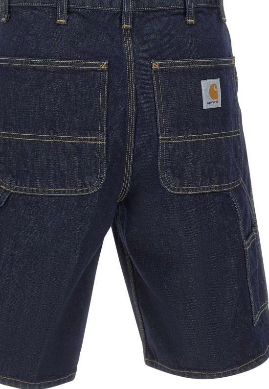 26SS 칼하트 WIP 스미스 데님 싱글 니 쇼츠 I032026 0102 Blue - CARHARTT WIP