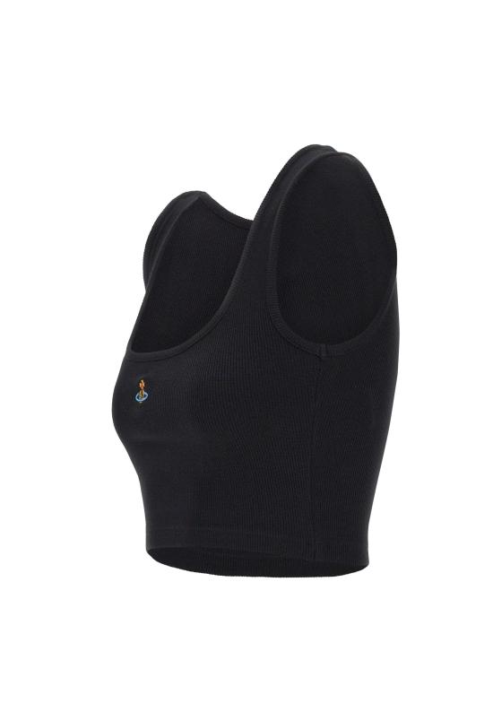  비비안웨스트우드 민소매 티셔츠 1G010011 J009CN401 Black - VIVIENNE WESTWOOD