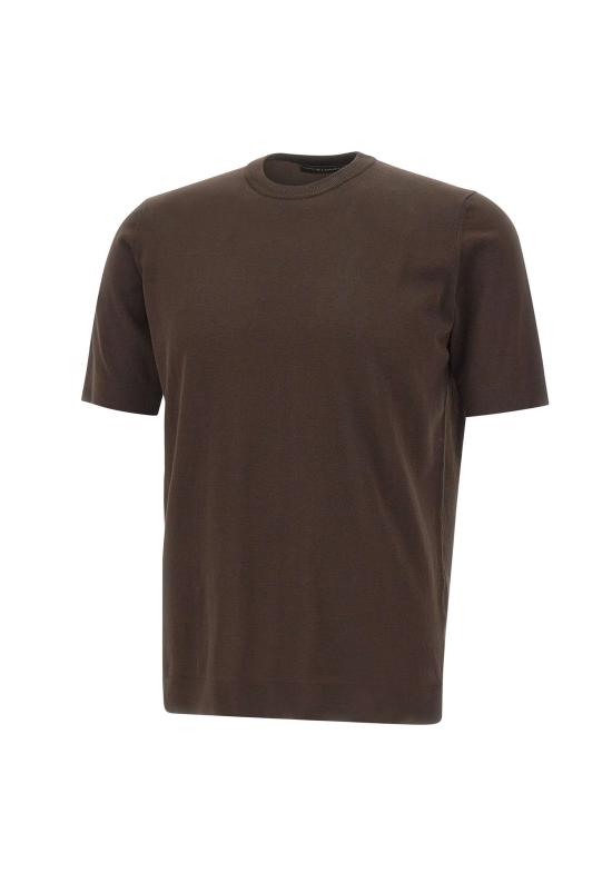 26SS 필리포 드 로렌티스 반팔 티셔츠 TS0MC CR14R190 Brown