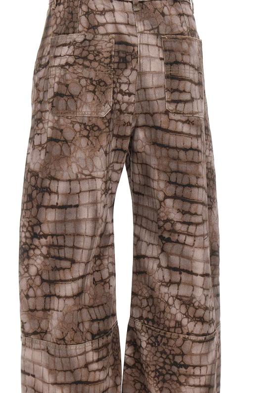 26SS 엘리자베타프랜치 데님 팬츠 PJ31D61E2 644 Brown - ELISABETTA FRANCHI