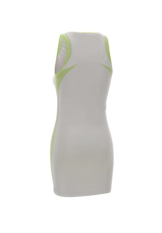 26SS 카사블랑카 미디 원피스 WSP26ACT060 01 Grey - CASABLANCA