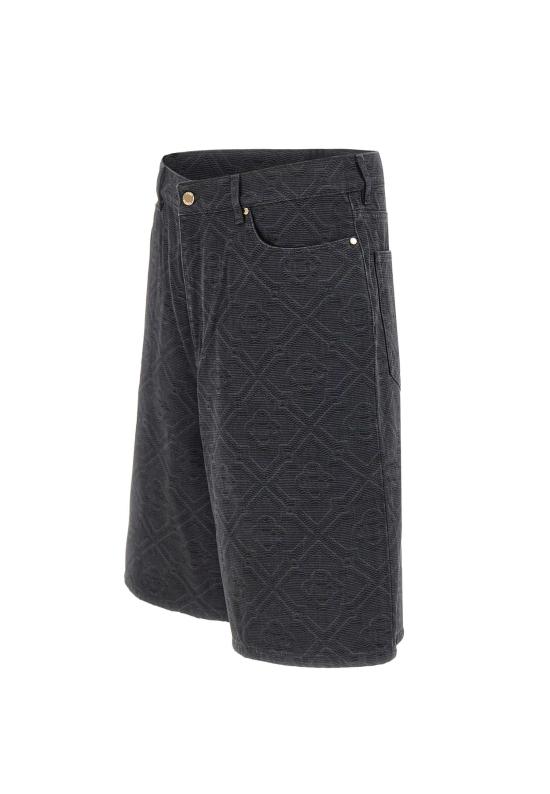 26SS 카사블랑카 숏팬츠 MSP26TR397 01 Black - CASABLANCA