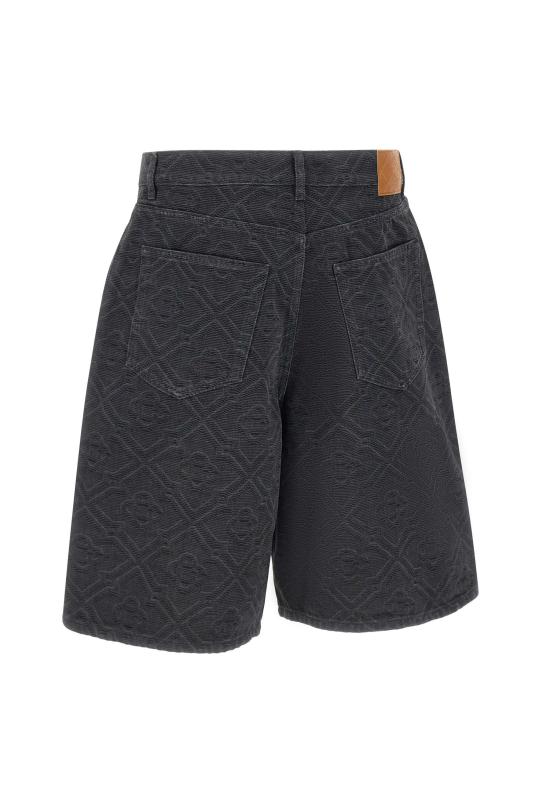 26SS 카사블랑카 숏팬츠 MSP26TR397 01 Black - CASABLANCA